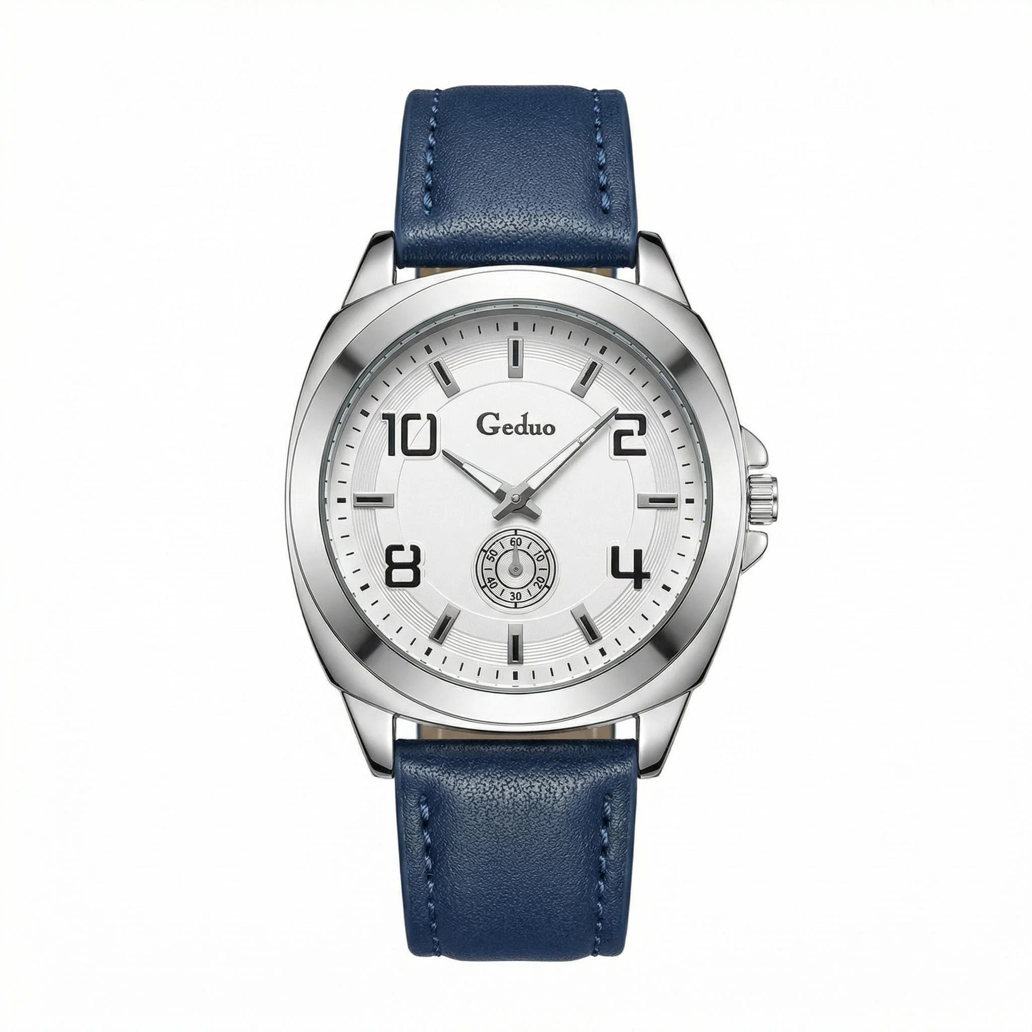 Men's Casual Quartz Watch 2026 New Arrival Fashionable Leather Strap High Quality Wristwatch for Men