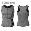 Chloroprene Men’s Ultimate Slimming Sweat Vest Body Shaper Waist Trainer Compression Shapewear for Maximum Fat Burning Workout