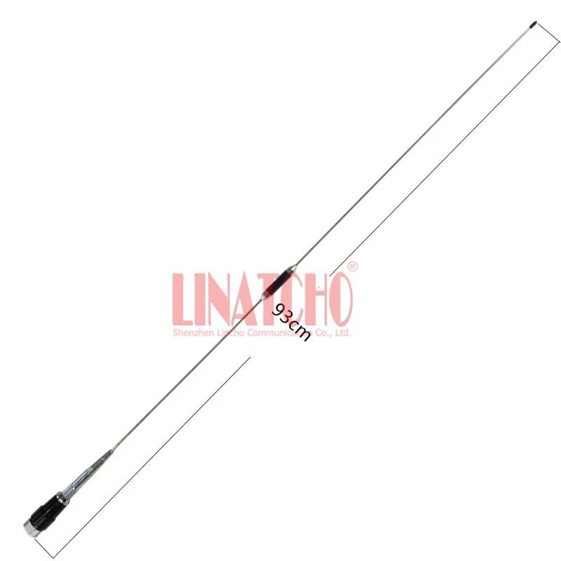 460MHz 433MHz 150MHz 410MHz 230MHz Stainless Steel Detachable 2 Parts PL259 Omni Whip Car Radio Antenna