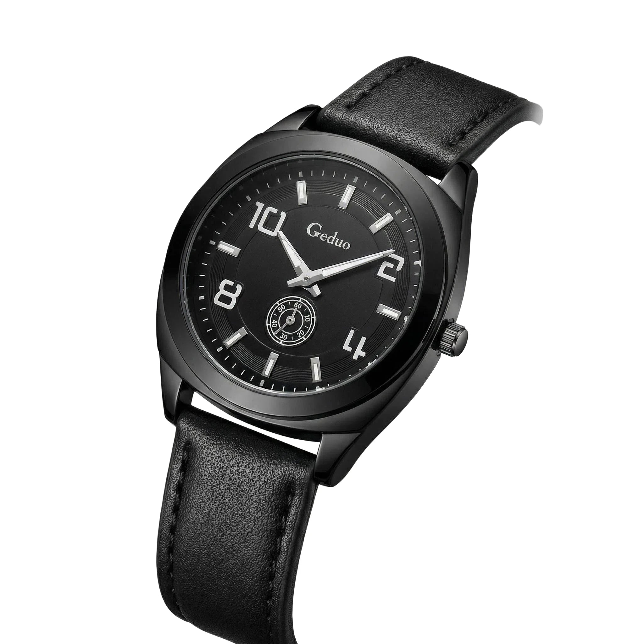 Men's Casual Quartz Watch 2026 New Arrival Fashionable Leather Strap High Quality Wristwatch for Men