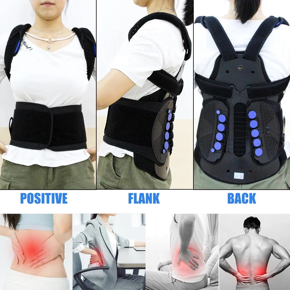 Tcare 1 PCS Pulley Adult Kyphosis Correction Belt Student Male and Female Body Shaping Underwear Curvature Correction Men Women