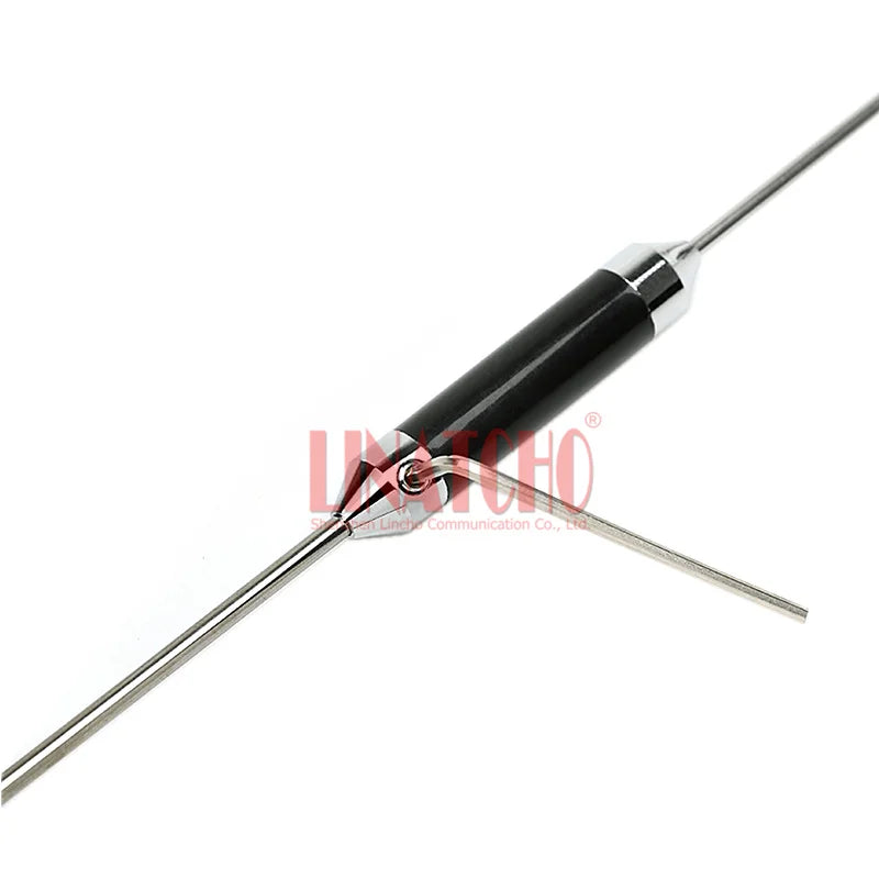 460MHz 433MHz 150MHz 410MHz 230MHz Stainless Steel Detachable 2 Parts PL259 Omni Whip Car Radio Antenna
