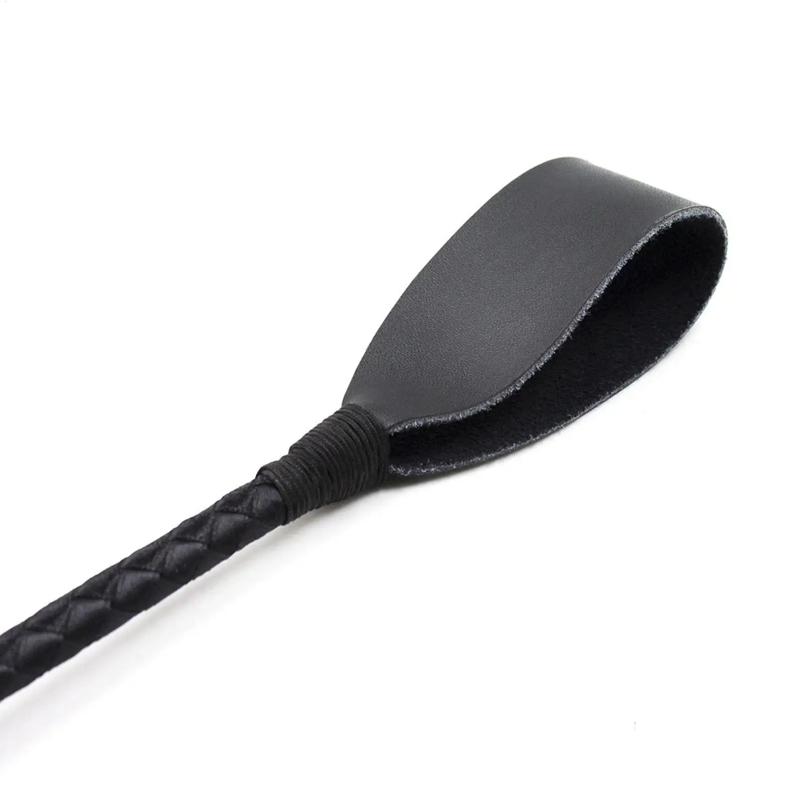 Riding Crop Durable Equestrian Training PU Leather Outdoor Portable Pointer Lightweight Non Slip With Handle Horse Whip Racing