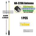 Original Nagoya NA-320A High Gain Antenna Tri-Band SMA-Female Soft Whip Aerial Higher Quality For Baofeng UV-32 UV-5RM Ham Radio