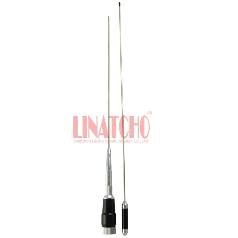 460MHz 433MHz 150MHz 410MHz 230MHz Stainless Steel Detachable 2 Parts PL259 Omni Whip Car Radio Antenna