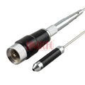 460MHz 433MHz 150MHz 410MHz 230MHz Stainless Steel Detachable 2 Parts PL259 Omni Whip Car Radio Antenna