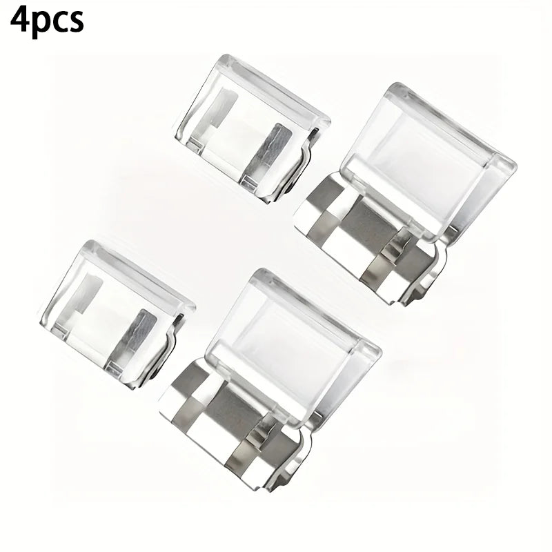 Adjustable Pants Hem Clip Invisible No Sew Concealment Buckle for Men Women, Instant Shortening for Jeans, Trousers, Dress Pants