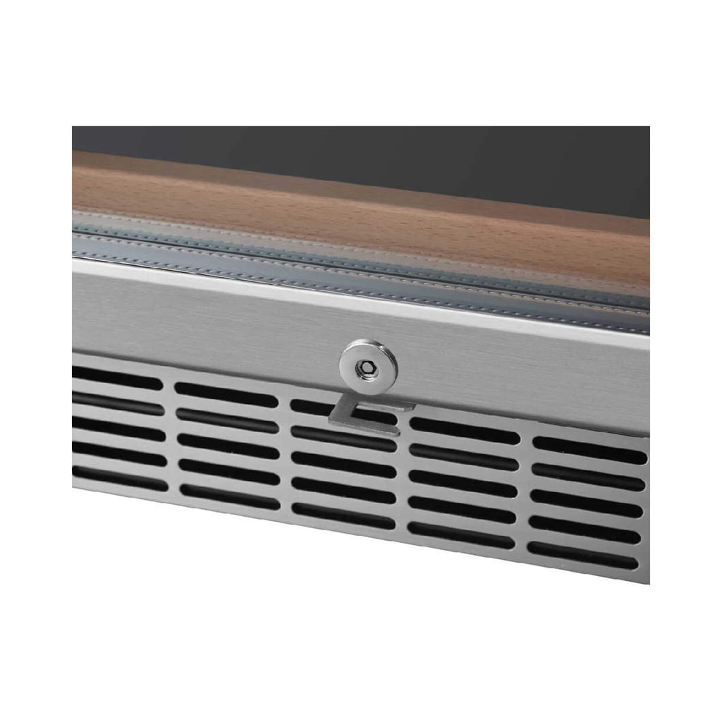Edgestar Premium 24-Inch 101 Bottle Capacity Built-In Dual Zone Wine Cooler (SAK92835)